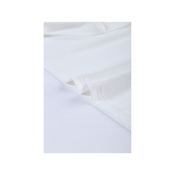 Azura Exchange  White Solid Color Crewneck Sleeveless Top - Picture 4 of 13